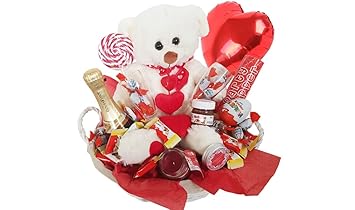 Irpot Cesto Fai Da Te San Valentino Kitsv22 Regalo Innamorati Cioccolato Kinder