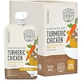 serenity kids free range chicken with organic peas and carrots baby food 6 pouches