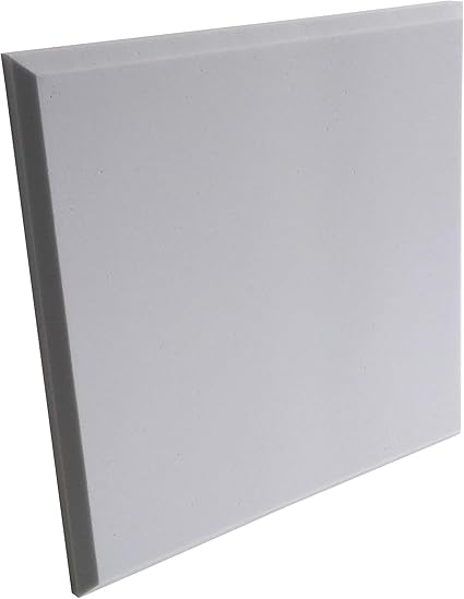 Amazon Com Jocavi Atp Basmel Acoustic Melamine Foam Sound Absorbing Panels With Bevel Edge Professional Noise Dampening Treatment Light Grey 23 6 X 23 6 X 1 6 8 Pack Musical Instruments