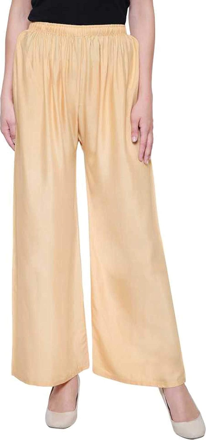 yugvaastra women's rayon plazo free size