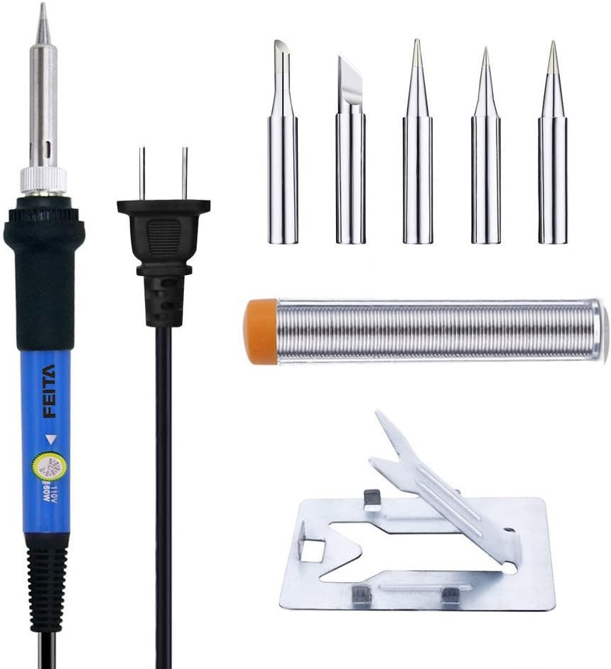 Soldering Iron Kit Electronics FEITA Adjustable Temperature Solder