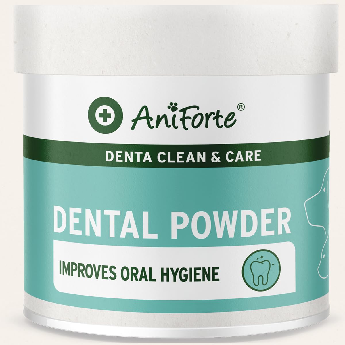 AniForte Denta Clean & Care 300g for Dogs and Cats - Effective Natural Teeth Cleaning Supplement for Fresh Breath, Anti-Plaque & Tartar Remover
