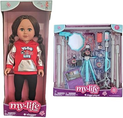 my life vlogger doll african american