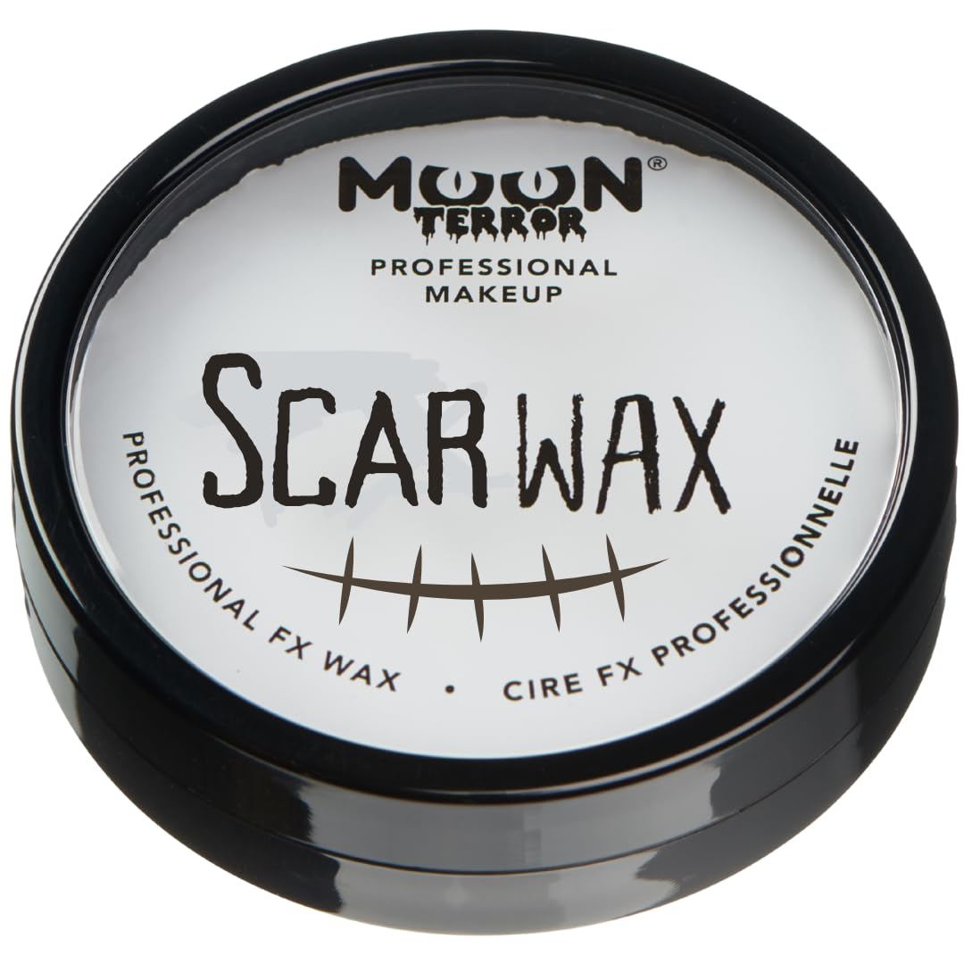 Scar Wax SFX for Halloween Special Effects | 20g | SFX Make Up perfect for Fake Scars Skin Modelling Fake Molding Wound Skin Wax Body Paint Halloween Set Fake Nose Stage Zombie Cosplay Costume