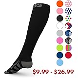 Go2 COMPRESSION SOCKS for Women & Men-Nurses,Running,Travel,Maternity-20-30mmHg (high) Medical Stocking-Graduated Fit Crossfit,Cycling,Hiking-Best Performance,Recovery,Circulation & Stamina