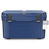 45QT Rotomolded Hard Cooler, Portable Ice Chest