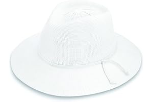 Wallaroo Hat Company Women’s Victoria Fedora – UPF 50+ UV Protection, Wide Brim, Medium Size, Packable & Adjustable Sun Hat
