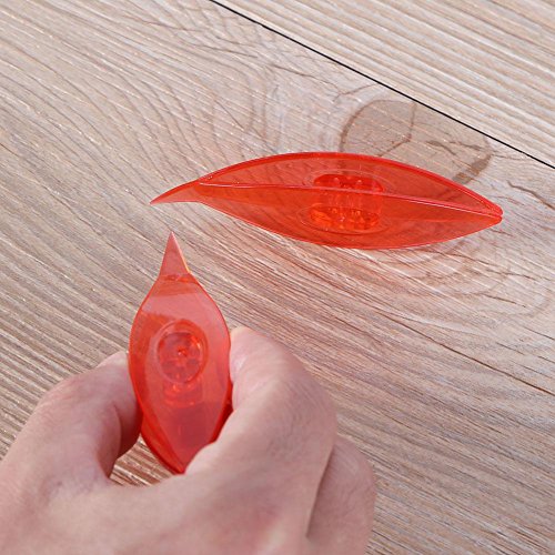 VKTECH 2pcs Tatting Shuttle Weaving Tool DIY Handmade Craft Lace Making Art Accessories (Red)