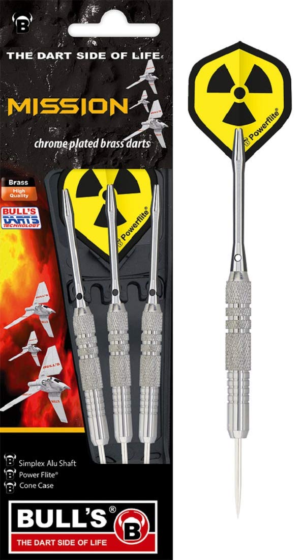 Bull's Mission Steel Dart – Silver, 23g