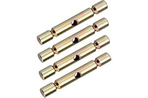 AAAQQ 4pcs Shear Pin Compatible with Polaris ATVs Snow Plow Glacier, White Metal Snow Plow Pin for Polaris 2015-2020 Sportsman & Scrambler Series