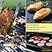 UMOGI Thicken BBQ Grill & Baking Mats Set of 4, Durable Reusable Hundreds of Times Easy to Clean, Non-Stick Grilling Accessories,Heat Resistant,FDA-Approved, Works on Gas Charcoal Electric Grill&More