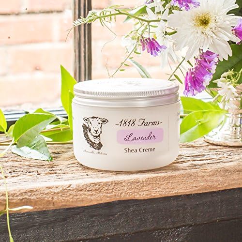1818 FarmsShea Creme, 8 Fluid Ounces, Lavender