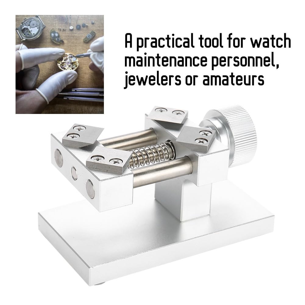 Ejoyous Watch Bezel Opener Removal Professional Watches Repair Tool Workbench Back Case Remover for Watchmaker Watch Repairing