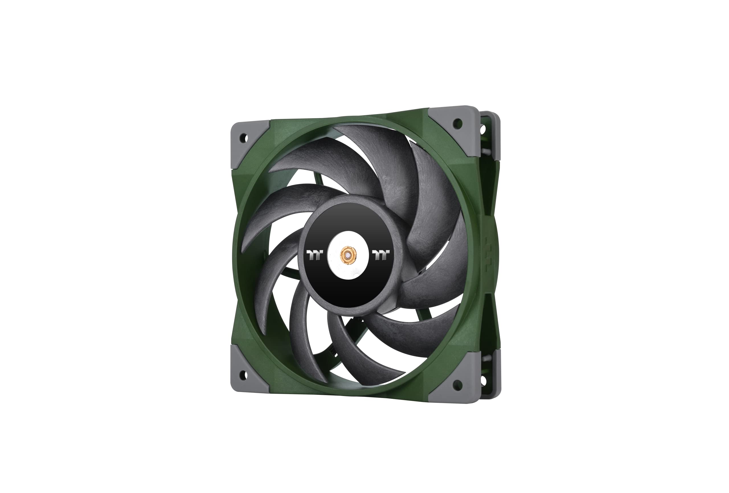 Thermaltake TOUGHFAN 12 Racing Green High Static Pressure Radiator Fan (Single Fan Pack) | PC-Fan | Green