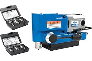 Hougen HMD130 Fabricator’s Kit - Ultra Low Profile lightweight right angle drill with large capacity. Replaces HMD115 and HMD150