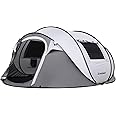 EchoSmile Camping Instant Tent, 2/4/6/8/10 Person Pop Up Tent, Water Resistant Dome Tent, Easy Setup for Camping Hiking and Outdoor, Portable Tent with Carry Bag, for 3 Seasons…