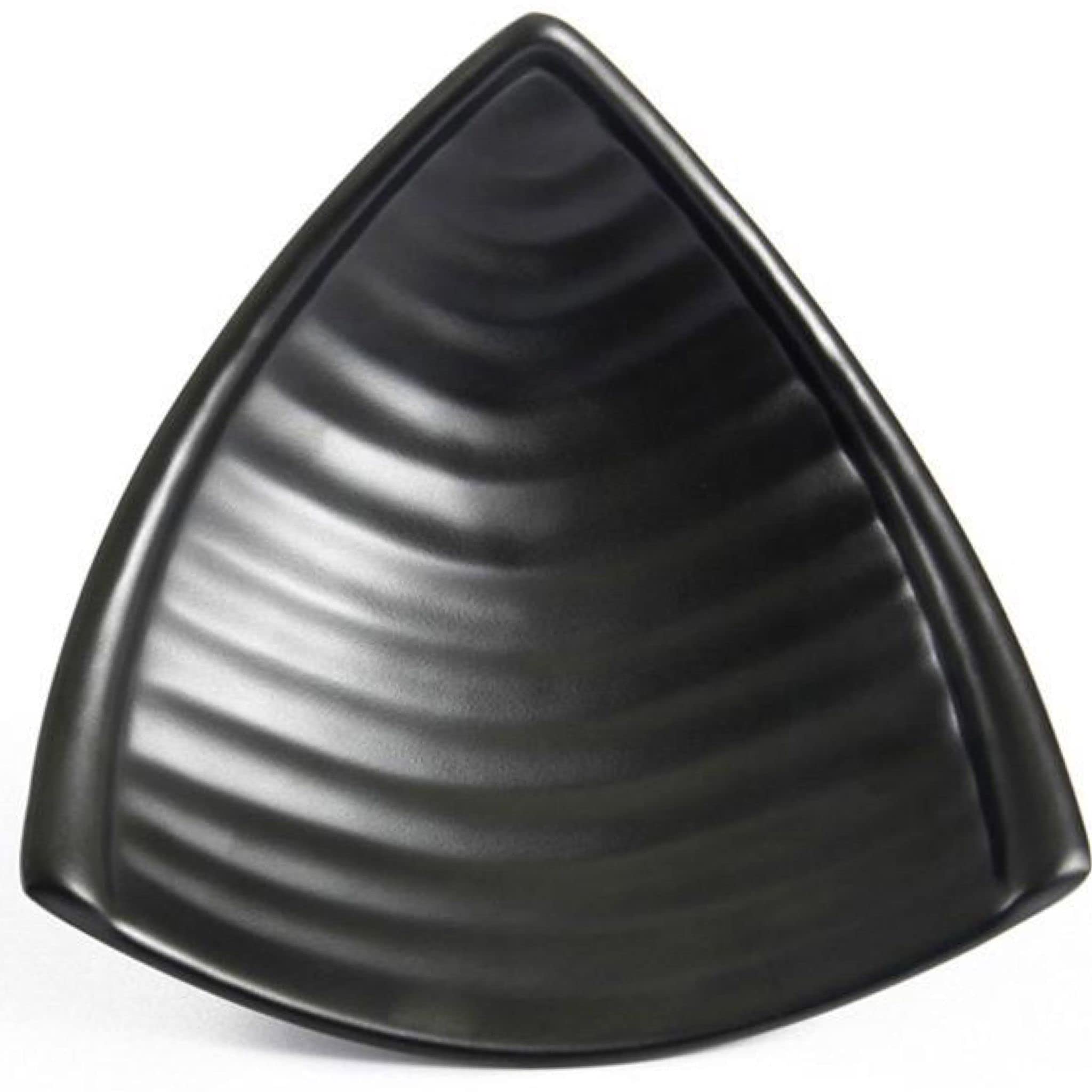 Mgkolbe® Modern Design Melamine Key Holder Man Tray Entrance Home Cell Phone Coin Jewelry Earrings Candy Chocolate Organizer Desk Desk (Black)