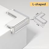 ZHIYE Corner Protectors for Kids 22 Pcs Clear Baby Proofing Corners view 2
