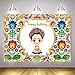 Mehofoto Mexican Frida Kahlo Backdrop Mexican Theme Frida Birthday Party Background 7x5ft Vinyl Mexican Girl Birthday Party Banner Backdrops