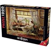 Anatolian Puzzle - Reading by The Window, 1000 Piece Puzzle, #1175