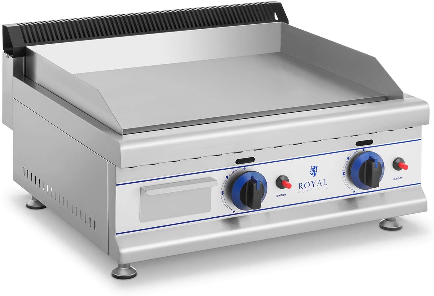 Royal Catering RCGL 65L30H Gas Griddle Propane Butane 30 mbar