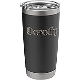 Dorothy Name Custom Flower Personalized Botanical Women Mom Stainless Steel Insulated Tumbler
