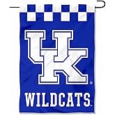 College Flags & Banners Co. Kentucky Wildcats Checkerboard Garden Flag