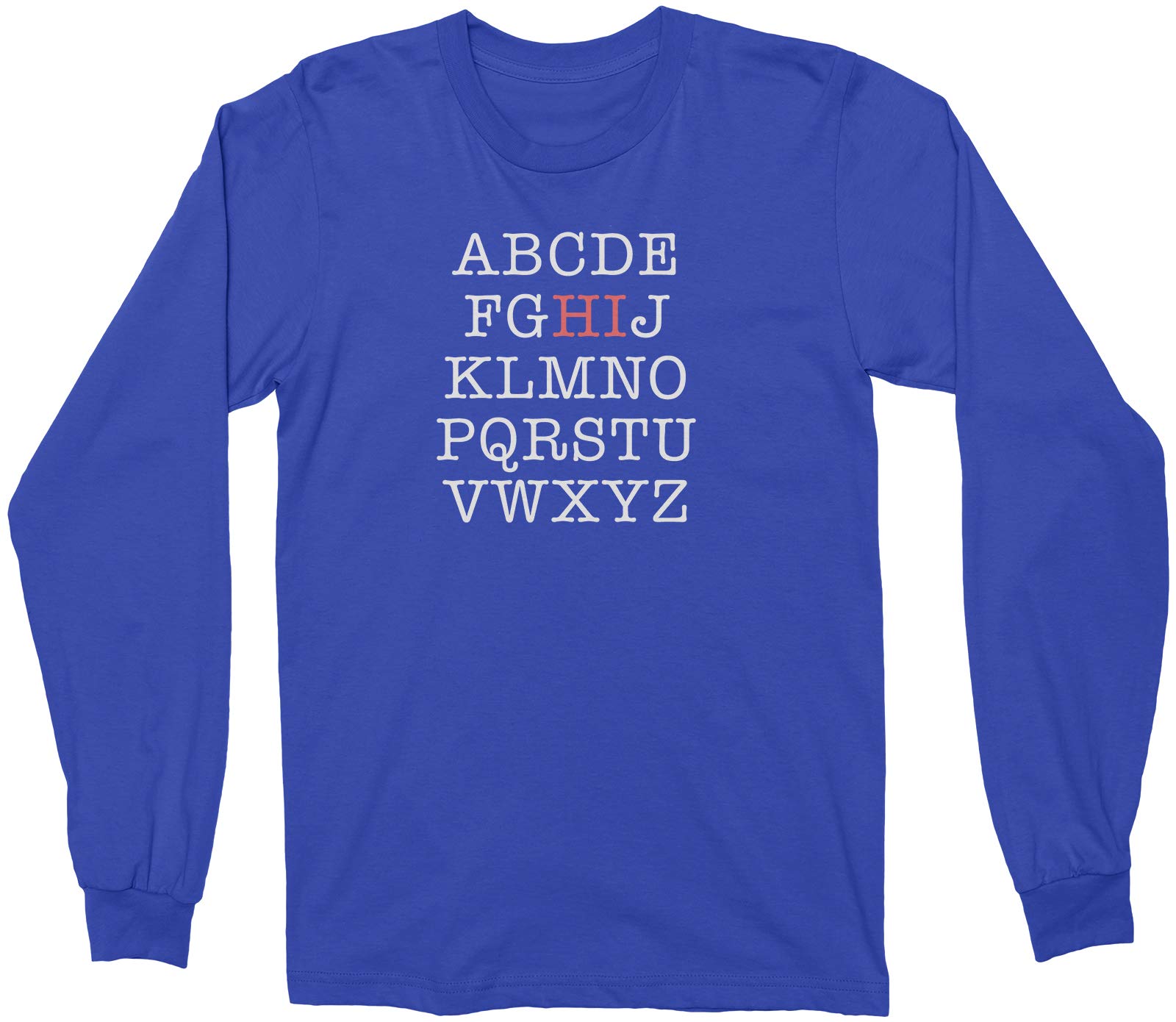 Mixtbrand Big ' Hi In Alphabet Back To School T Shirt
