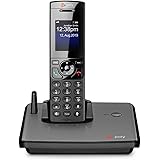 Poly - VVX D230 DECT Cordless IP Phone Kit (Polycom) - Wireless DECT Handset + Base - 2" Color LCD Display