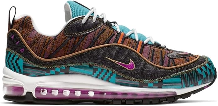 nike air max 98 black multicolor
