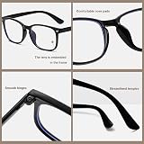 ASIRYVA 3 Pack Anti Blue Light Glasses for Women & Men - Computer Glasses view 3