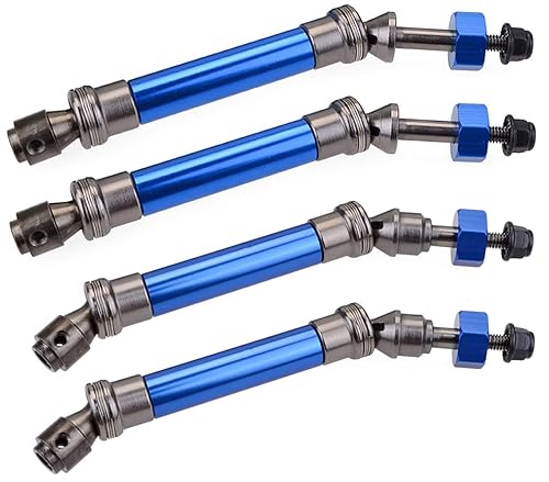 4Pcs 1:10 RC Car Drive Shaft Front and Rear Universal Drive Shaft
