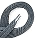 OrthoStep Flat Athletic Dark Gray 36 inch Shoelaces 2 Pair Pack