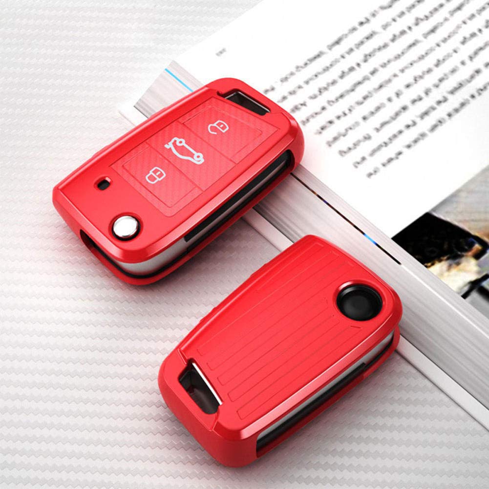 HNPMMQ TPU Car Key Case,for Volkswagen VW Golf mk7 7 3 4 5 6 6r Skoda Octavia A7 Polo 9n mk4 Passat 