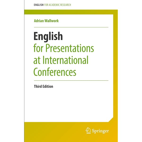 Amazon.com: Giving an Academic Presentation in English