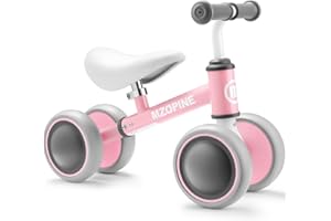 MZOPINE Baby Balance Bike Toddler Bike Kids Toys for 1 Year Old Boys Girls 12-24 Months Toys Kids Balance Bike Best First Birthday Gifts Children Walker Baby Walker 4 Wheels Bicycle