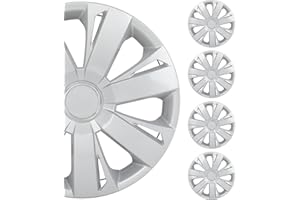SCITOO Premium 16 Inch Hubcaps Set of 4 Wheel Rim Cover OEM Style Easy Snap On Car Truck SUV Hub Cap Replacement for Mazda,for Dodge,for Ford,for Honda,for Kia,for Mitsubishi,for Hyundai,etc.