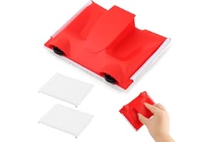 TOOKIE Paint Edger Trimmer with 2pcs Replacement Pad Refills, Corner Walls & Ceilings Paint Pad Applicator, Edge Painting Tool for Walls, Ceilings, Corners, Trims, and Edges FLA-wless Cutting-in