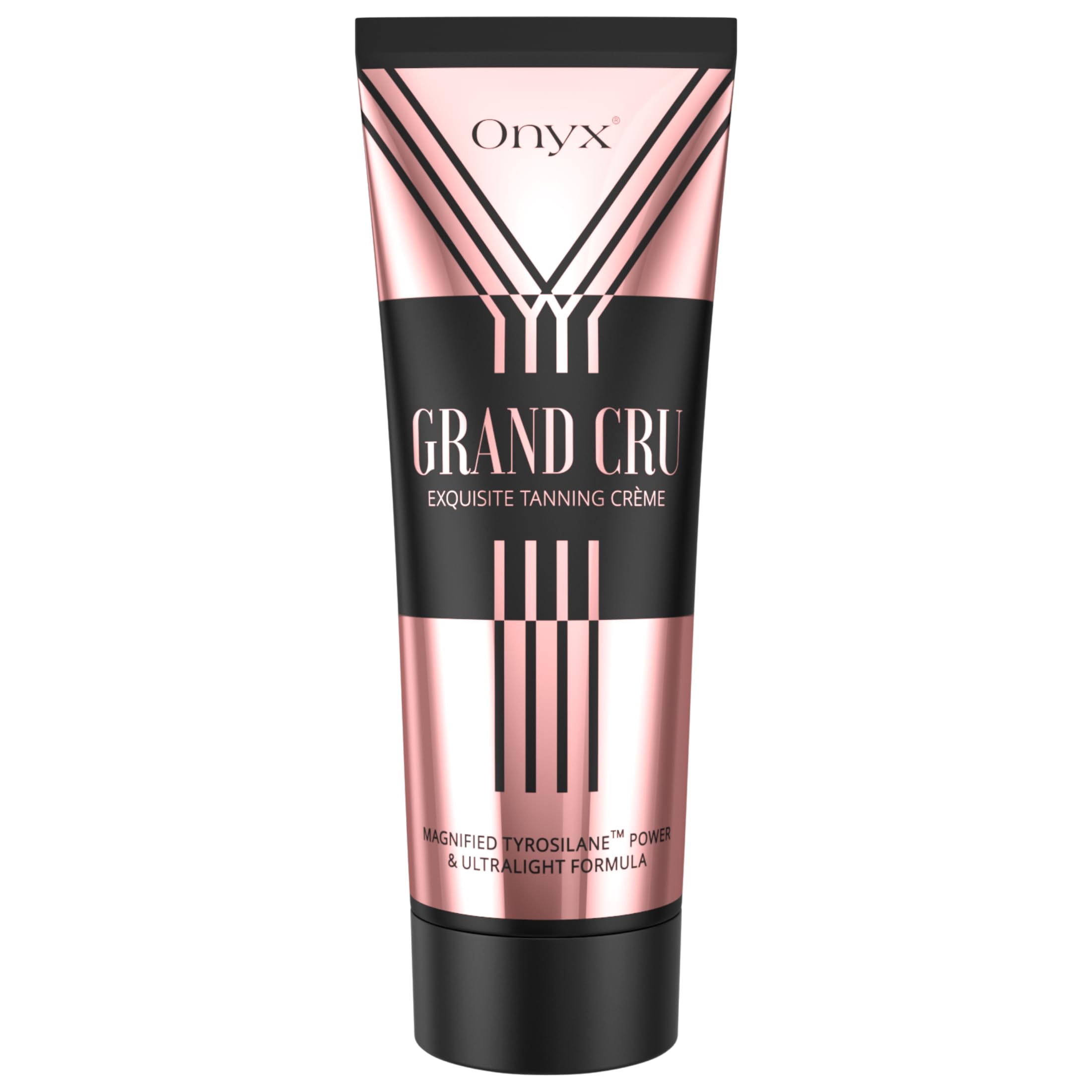 Onyx Grand Cru Sunbed Cream | Tanning Accelerator for Rapid Dark Results | Streak-Free Indoor & Outdoor Tan Enhancer | Deep, Smooth, Golden Skin Hydration