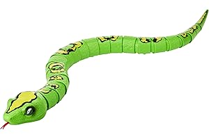 Robo Alive King Python by ZURU (Frustration Free Packaging) Battery-Powered Robotic Snake , Interactive Kids Toys, Giant Prank Snake Toy for Boys, 31 Inches