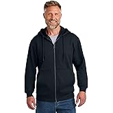 CornerStone Unisex Tough Fleece Full Zip Hoodie | Warm Fleece Jacket for Men & Women, Reinforced Stitching, Three-Piece Hood