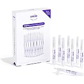 SmileDirectClub Teeth Whitening Kit - 8 1.4ml Gel Pens - Professional Strength Hydrogen Peroxide - Pain Free and Enamel Safe - Up to 9 Shades Whiter in 1 Week