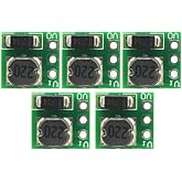 5 PCS 0.9-5V to 5V DC-DC Step Up Power Supply Module Voltage Boost Converter Board 1.5V 1.8V 2.5V 3V 3.3V 3.7V 4.2V to 5V Boost Converter,DC to DC Boost Converter