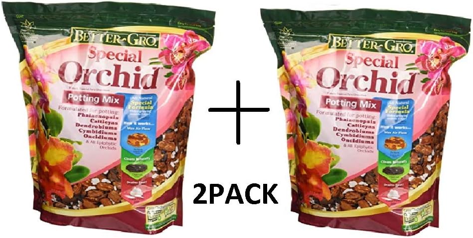 Sun Bulb 50000 Better GRO Special Orchid Mix, 4-Quart (.2 Pack(4 Quart))