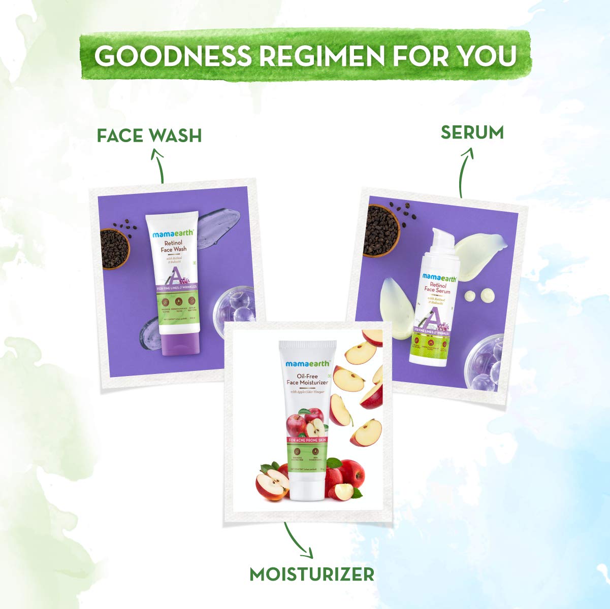 retinol face wash mamaearth