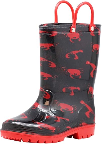 boys rubber boots