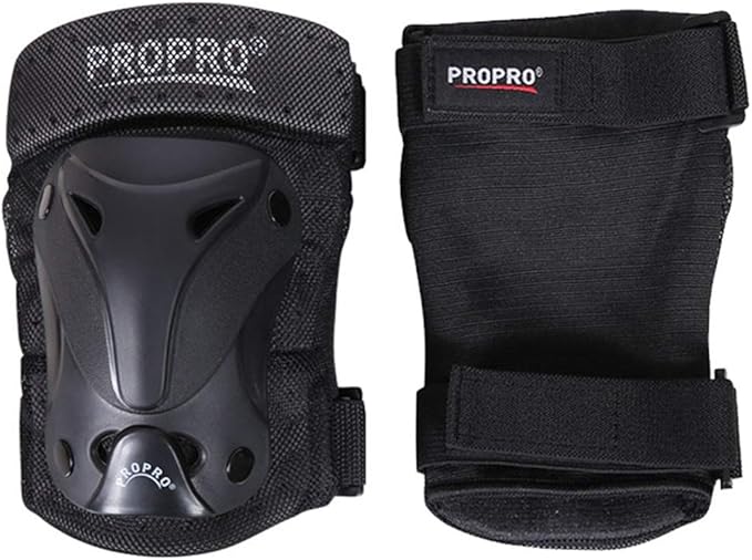 Trissem Roller Skating Sports Knee Pads Elbow Guard Palm Set Children's Black Trissem Roller Skating Sports Knee Pads Elbow Guard Palm Set Children's Black