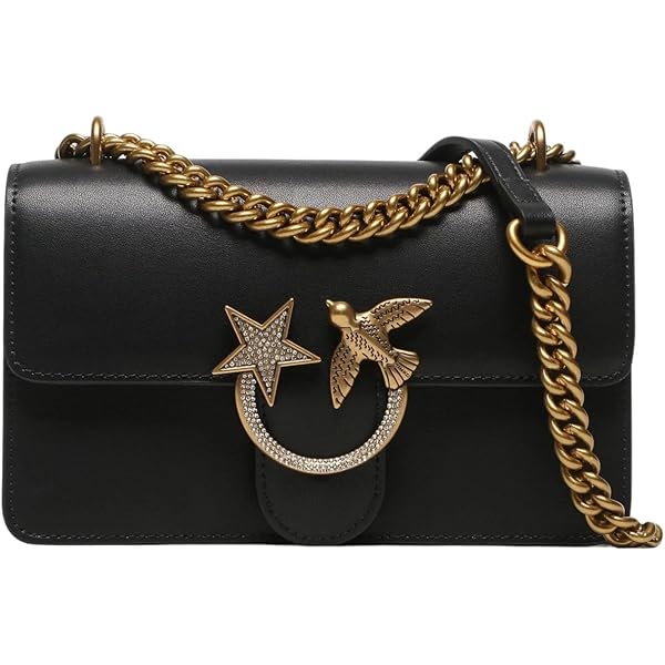 Pinko Women's Love Mini Puff Cl Sheep Nappa Bag, One Size