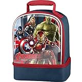 The Avengers Dual Compartment Lunch Kit Age Of Ultron Tote