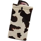 Soft Sunglasses case | Large Glasses Case Holder - Eyeglass Pouch Squeeze Top | Glasses pouch Lightweight Extra Layers